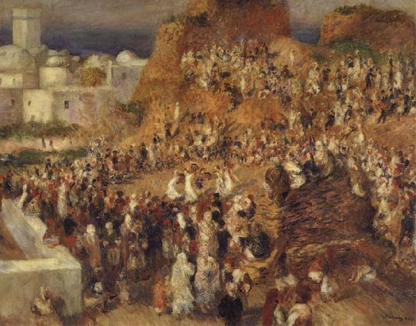 Pierre Renoir The Mosque(Arab Holiday) oil painting picture